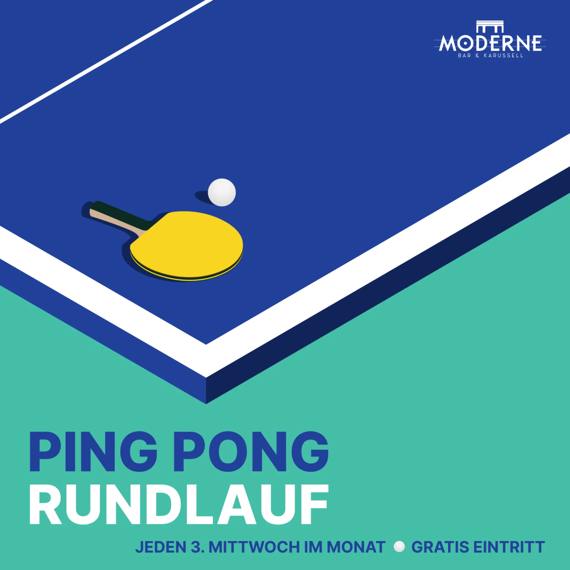 Moderne Bar & Karussell 