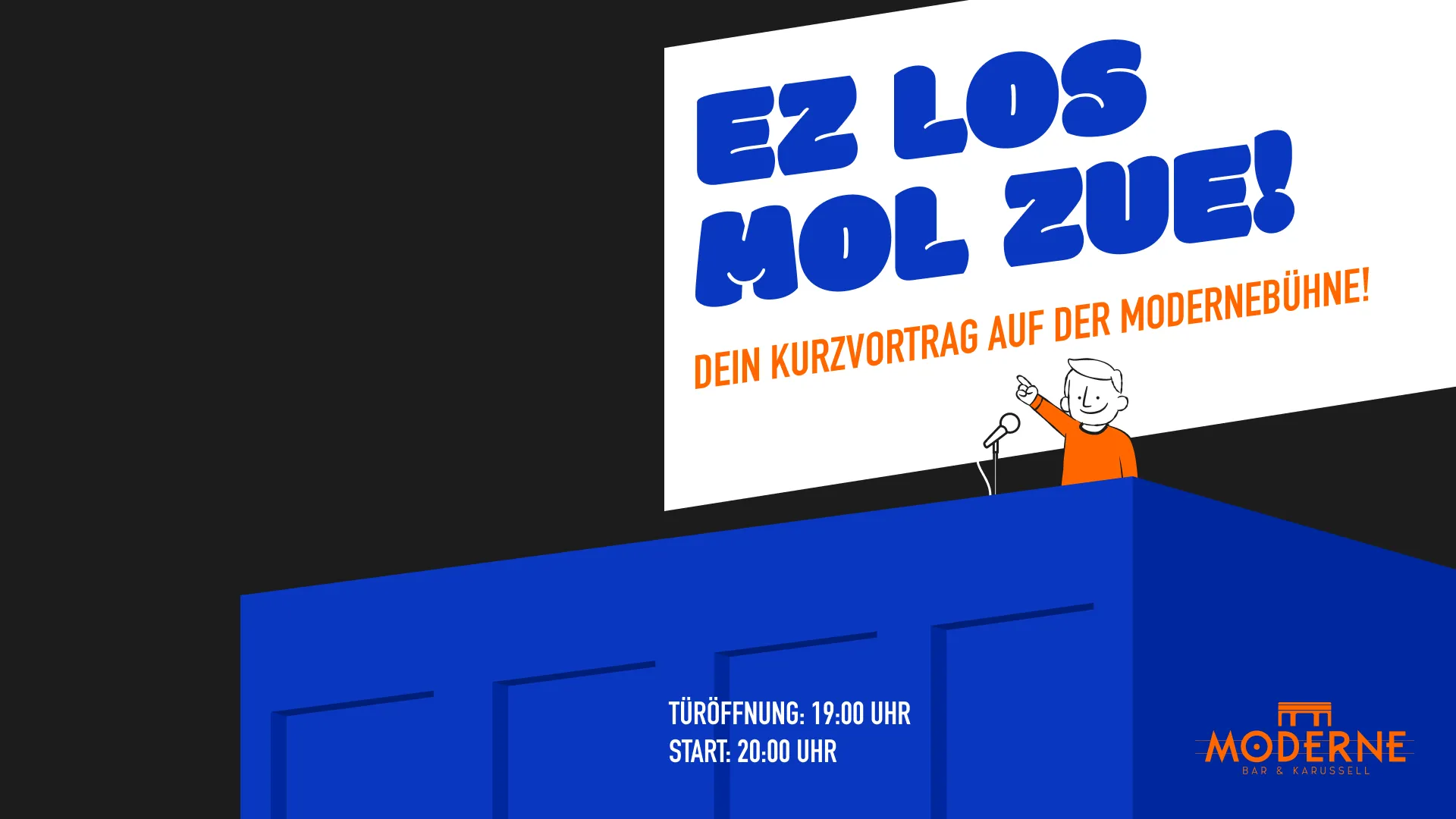 Moderne Bar & Karussell 