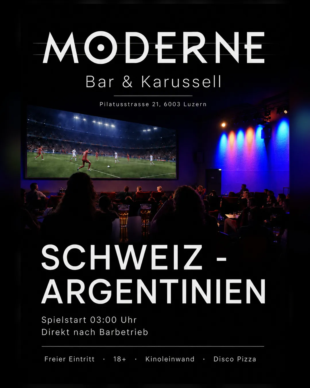 Moderne Bar & Karussell 